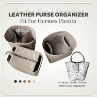 Leather Purse Organizer Insert, Lightweight Inside Bag Organizer Insert Fit for Hermes Picotin Bucke