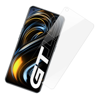 RealmeGT 高清透明非滿版9H鋼化膜手機保護貼 Realme GT保護貼 Realme GT鋼化膜