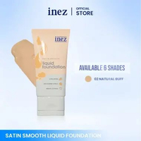 Inez Satin Smooth Liquid Foundation Warm Ivory