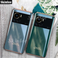 Skinlee Case For Infinix Note 12 VIP Solid Color Soft Electroplate Plating Shockproof Phone Cover For Infinix Note12 VIP Case