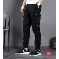 M08-Quần Jogger Kaki Nam Ống Bó Túi Hộp - Chất Kaki Phong Cách Thời Trang M08