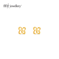 MJ Jewellery Gold Earrings S153 , 375 Gold & 916 Gold