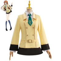 Anime Game Code Geass C.C Cosplay Costumes Women Academy style Vintage JK School Uniform Outfit Halloween Carnival Party Clothes