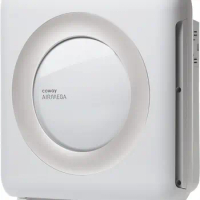 True HEPA Purifier with Air Quality Monitoring, Auto, Timer, Filter Indicator, and Eco Mode, 16.8 x 1