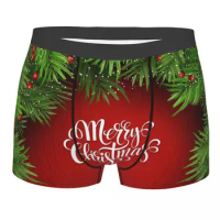 Christmas Day (6) Man's Boxer Briefs Underpants Highly Breathable High Quality Gift Idea