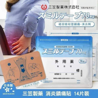 [代購] 日本三笠製藥強力消炎鎮痛貼 70mg  (1包14片) 單包