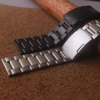 Watch band Bracelets 18mm 20mm 22mm 24mm 26mm 28mm 30mm Men's Stainless Steel Watch Straps For Diesel Black Silvery Solid metal