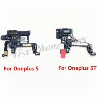 Microphone For oneplus 5 5T oneplus5 A5000 Mic board Flex Cable Replacement Parts For Oneplus5T A5010