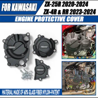 ZX4R ZX4RR ZX25R Motorcycles Engine Cover Protection For KAWASAKI NINJA ZX-4R ZX-4RR 2023-2024 NINJA ZX-25R ZX 25R 2020-2024