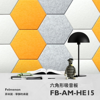 地墊/吸音墊/吸音板/隔音板/隔音墊 日本Felmenon 六角形吸音板(一片裝)【FB-FM-HE15】