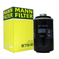 MANN - W719/45 VW AUDI EA888 機油芯 機油濾芯 GOLF 1.8T/2.0T【APP下單9%點數回饋】