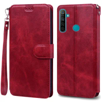 For Realme C3 Case Soft Cover Silicone Wallet Phone Case For OPPO Realme C3 RMX2020 C 3 RealmeC3 Leather Flip Case Fundas