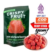 casheli Strawberry Crispy Freeze-dried Strawberry Snacks Camilan Makanan Crispy Snacks Food Fruit Ch