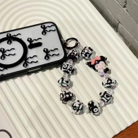 Charms Phone Phone Straps Rantai Telefon Bimbit, Berwarna-warni, Diperbuat daripada Kacang POP