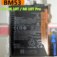 BM53 5000mAh High Quality Replacement Battery For Xiaomi Mi 10T 10T Pro BM4W- Mi10T Lite 5G Smart Phone
