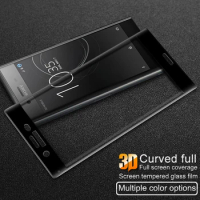 Full Cover Curved Tempered Glass For Sony Xperia XZ Premium Screen Protector protective film For Sony XZ Premium XZP glass
