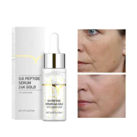 Hyaluronic Acid Essence VC Stock 24K Gold Stock Moisturizing Whitening Pores Shrink Anti-aging Anti-wrinkle Skin Care