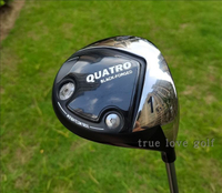 高爾夫球桿 日本品牌QUATRO高爾夫一號木全鈦合金  高爾夫球桿