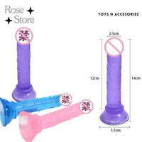 Soft Silikon Tempel Mainan untuk Wanita Tempel Berbagai Warna Silikon Elastis Mudah Dicuci