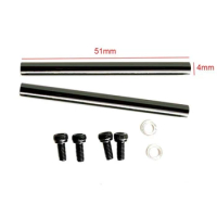 2pcs RC 450L Part 4*51mm Feathering Shaft for Trex 450L Helicopter