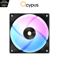 OCYPUS DELTA F12 BLACK ARGB (COMPUTER FAN / พัดลมคอมพิวเตอร์)