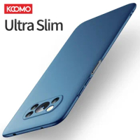 For POCO X3 NFC Case Cyan Shockproof Hard Plasitc Ultra Slim Matte Cases For XIAOMI POCO F3 F4 F5 X3 X4 GT X5 Pro 5G Covers
