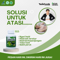 Keloreena Kapsul Untuk Haid Tak Teratur, Nyeri Haid, Telat Menstruasi, Pelancar Haid, Haid Berkepanj