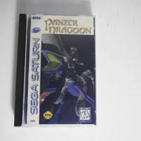 Sega Saturn Copy Disc Game Panzer Dragoon With Manual Unlock Console Game Retro Video Direct Reading Game