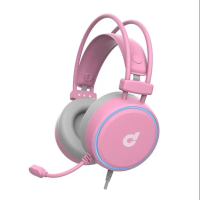 dbE GM190 7.1 Virtual Surround Gaming Headphone - Pink Edition Headset