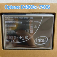 SSDPD21K750GA01 For Optane DC SSD D4800X 750GB 2.5in PCIex4 3D XPoint U.2 NVMe Hard Drive 01CM518 02XP478 02YC460 02YC462