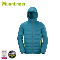 【Mountneer 山林 男 700FP鵝絨外套 《海藍》】42J17/羽絨外套/保暖外套/登山/旅遊