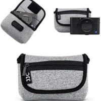 JJC Compact Camera Case Bag for Sony ZV-1 ZV1 RX100 VII RX100 VI RX100 VA RX100 IV RX100 III RX100 II Olympus TG5 TG7 Fuji XF10