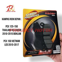 Kampas Kanvas Rem Cakram Depan Dispad PCX Old 150 CBU 2010 - 2017 FUBORU ORIGINAL PAKEM AWET PRESISI