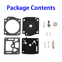 1 Set Carburetor Repair Kit For HUSQVARNA 340 345 346 350 351 353 Chainsaw Parts Durable And Practical Tool Accessories