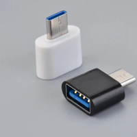 Mini Type C To USB Adapter OTG Data Connectors For Android Mobile Phones