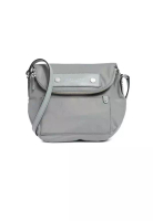 MARC JACOBS Preppy Nylon Mini Natasha Crossbody Bag Rock Grey M0012909