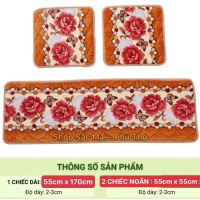 Đệm ghế nhung, đệm ghế sofa, Thảm trải ghế ngồi mùa đông ( nhung nỉ trần 3 món loại đẹp - Mặt sau có