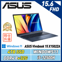(改機升級ASUS Vivobook 15 X1502ZA-0351B12500H(8+32G/4TB)