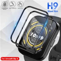 Watch Protective Film for Huami Amazfit Bip 5 All-around Anti-scratch Screen Protectors for Amazfit Bip 5 HD Clear Films