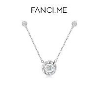 FANCIME Women's Love at First Sight Necklace Luxury Minimalist Fashion Birthday Gift For Girlfriend