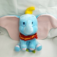 大賀屋 正版 小飛象 娃娃 枕頭 抱枕 頸枕 靠枕 玩具 玩具 迪士尼 午安枕 抱枕 T00120468