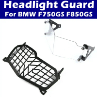 รถจักรยานยนต์ยามไฟหน้าเหมาะสำหรับ BMW F750GS F 750GS F850GS F850 GS 2018-2019 ไฟหน้าป้องกัน Grille