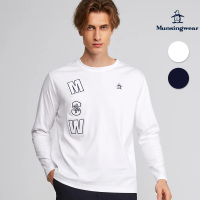 【Munsingwear】企鵝牌 男款貼布繡長袖T-SHIRT 2色 MGSL2806