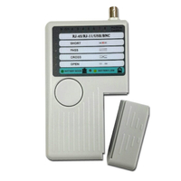 【易控王】四合一線材檢測器/多功能檢測器/測試器/檢測網路線、電話線、BNC、USB線(40-251)