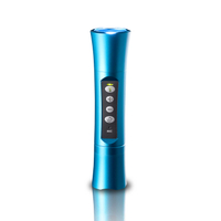 愛樂飛火精靈多功能藍芽喇叭 手電筒 行動電源 免持聽筒 自行車燈 警報器 IP66防水 (鑽石藍)