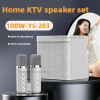 YS-203 Convenient Home Karaoke Machine Wireless Bluetooth Speaker Home Theater Sound System Para Casa HIFI Stereo Bluetooth