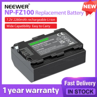 NEEWER NP-FZ100 Replacement Battery for Sony Compatible with Sony ZV-E1, FX3, A1, A9 II, A7R V, A7S III, A7 IV, A7C