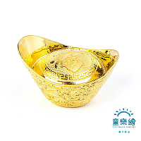 【童樂繪金飾】黃金元寶 約重0.5錢 (彌月金飾 彌月禮)