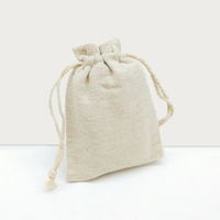 棉麻束口袋(小) 麻布袋 咖啡豆袋 禮品袋 端午節香包袋 香料袋 驅紋中藥包 抽繩袋 贈品禮品