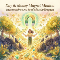 สะกดจิตบำบัด Day 6: Money Magnet Mindset ล้างอาถรรพ์ความจน สั่งจิตให้เป็นแม่เหล็กดูดเงิน
